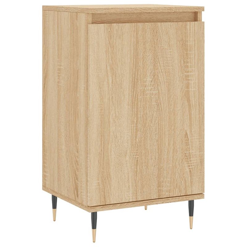 Foto van Vidaxl dressoir 40x35x70 cm bewerkt hout sonoma eikenkleurig