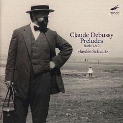 Foto van Claude debussy: preludes books 1 & 2 - cd (0764593032229)