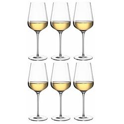 Foto van Leonardo witte wijnglazen brunelli 580 ml - 6 stuks