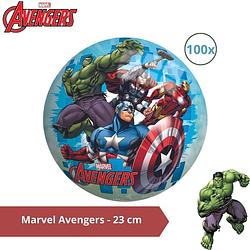 Foto van Bal - voordeelverpakking - marvel avengers - 23 cm - 100 stuks