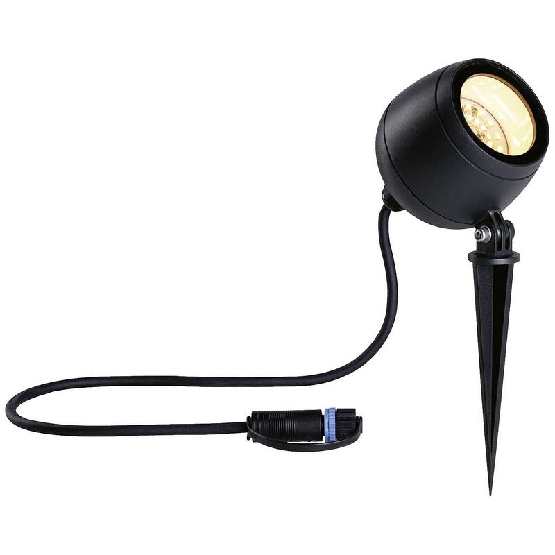 Foto van Paulmann 94768 verlichtingssysteem plug&shine led-tuinspot led 6.2 w goud antraciet