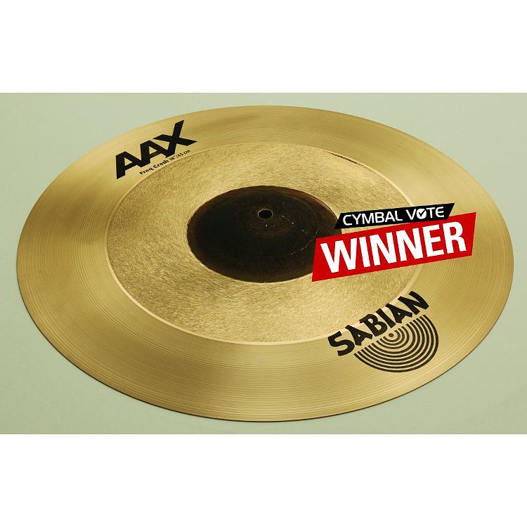 Foto van Sabian aax 18 inch freq crash bekken