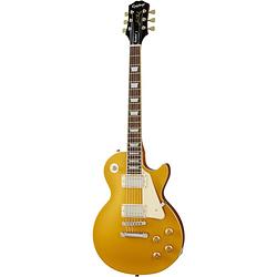 Foto van Epiphone les paul standard 's50s metallic gold elektrische gitaar