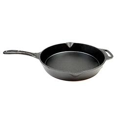 Foto van Valhal outdoor skillet / koekenpan met steel - vh25 - gietijzer, diameter 25cm