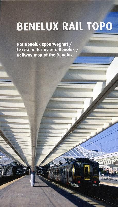 Foto van Benelux rail topo - marcel vleugels - paperback (9789073280199)