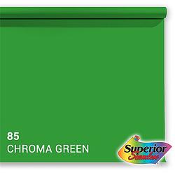 Foto van Superior achtergrondpapier 85 chroma key green 3,56 x 15m