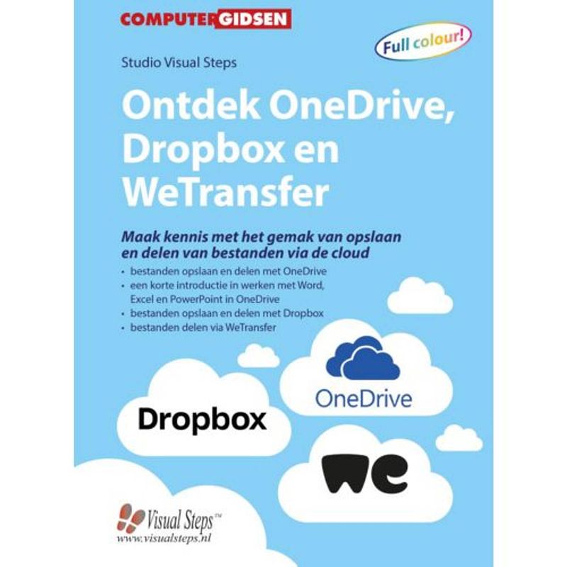 Foto van Ontdek onedrive, dropbox en wetransfer