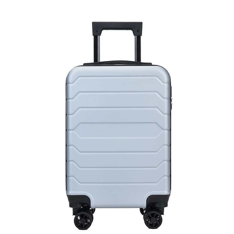 Foto van Handbagage koffer met spinner wielen - paris zilver 18 inch