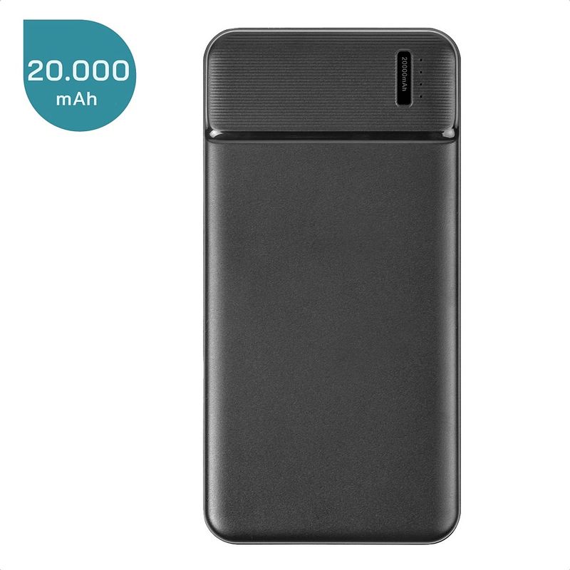 Foto van Fordig oplaadbare powerbank 20.000mah - snel laad functie / quick charge - incl. kabel - 22.5w snellader