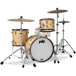 Foto van Pdp drums pdcc1803nw concept classic natural stain 3d. bebop shellset