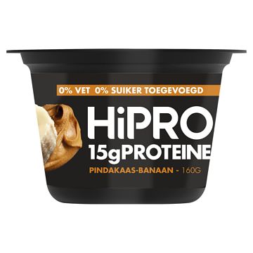 Foto van Hipro proteine skyr stijl pindakaas banaan 160g bij jumbo