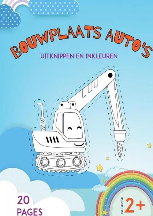 Foto van Bouwplaats autos - dhr hugo elena - paperback (9789463672351)