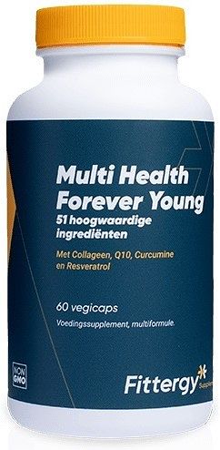 Foto van Fittergy multi health forever young capsules