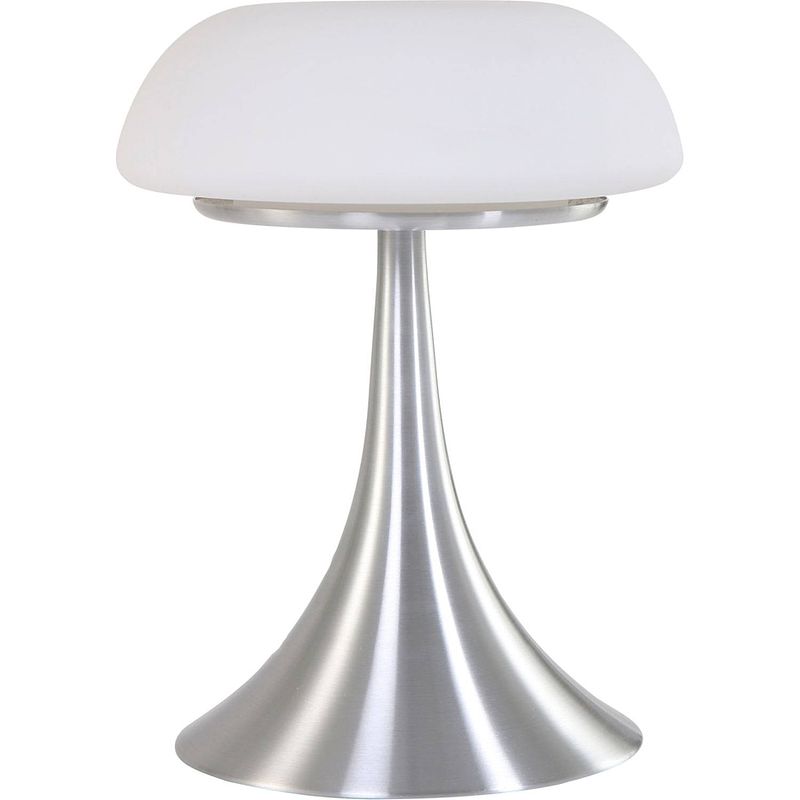 Foto van Lightning - moderne tafellamp 1-l. glas - wit