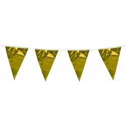 Foto van Vlaggenlijn metallic goud 10 meter - vlaggenlijnen