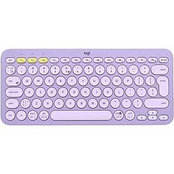 Foto van Logitech bluetooth toetsenbord k380 us (lavender)