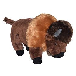 Foto van Wild republic knuffel bizon 20 cm pluche bruin