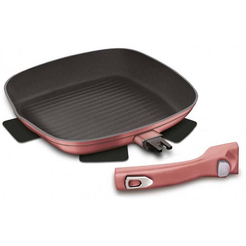 Foto van Berlinger haus grillpan i-rose 2,1 liter 28 cm aluminium