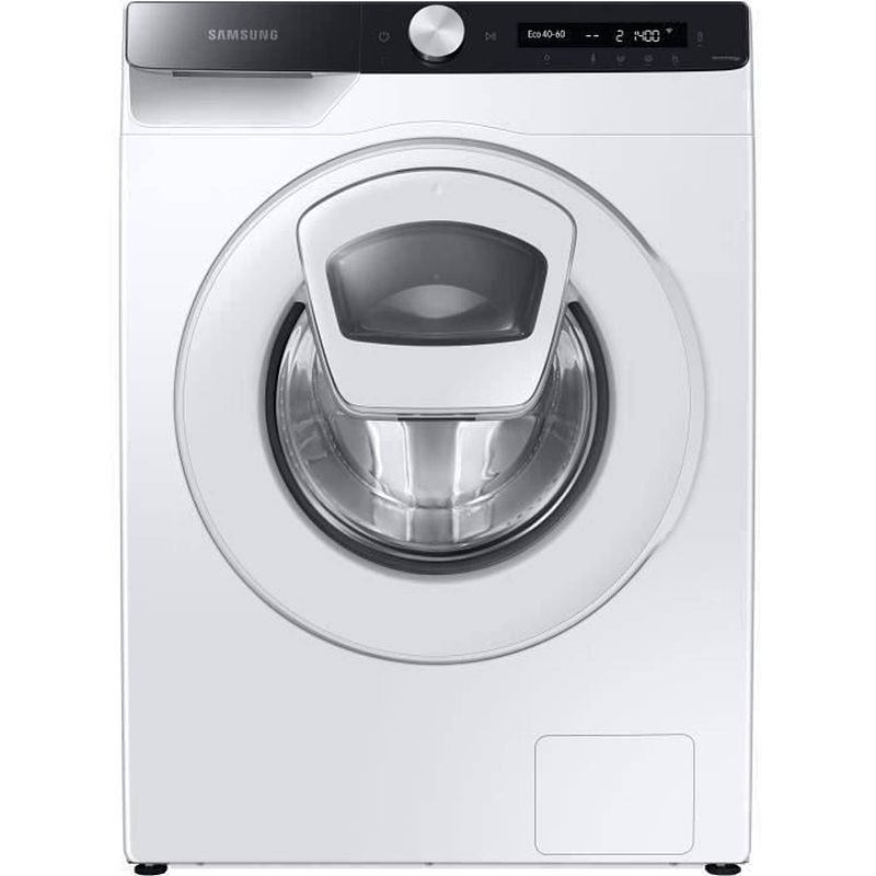 Foto van Samsung addwash ww80t554dte / s3 voorruit wasmachine - 8 kg - klasse a +++ - 1400 tpm - wit