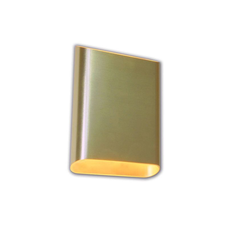 Foto van Artdelight wandlamp diaz large h 20 cm goud