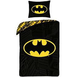 Foto van Batman dekbedovertrek logo - eenpersoons - 140 x 200 cm - katoen