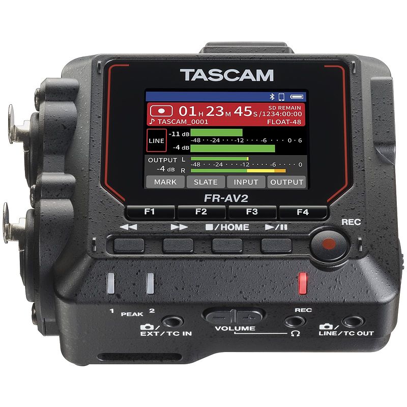 Foto van Tascam fr-av2 compacte 32-bit float field recorder