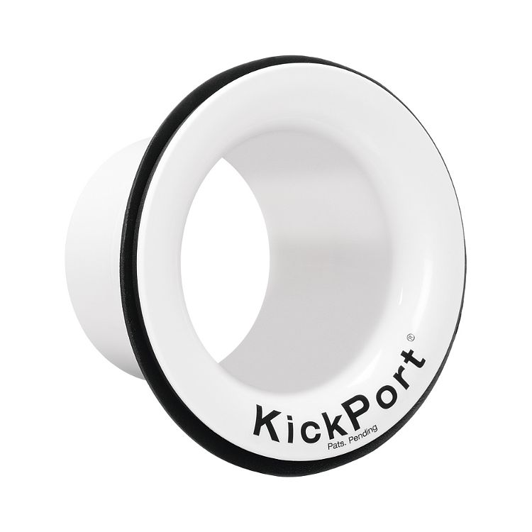 Foto van Kickport kp2-wh bassdrum sub booster white