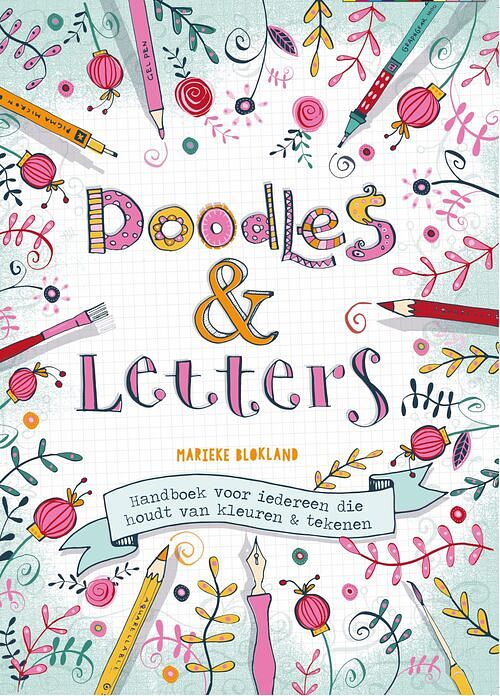 Foto van Doodles en letters - marieke blokland - ebook (9789043918336)