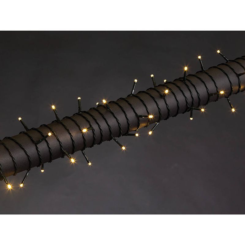 Foto van Kerstverlichting - 12m - 80 led's - warmwit - binnen & buiten