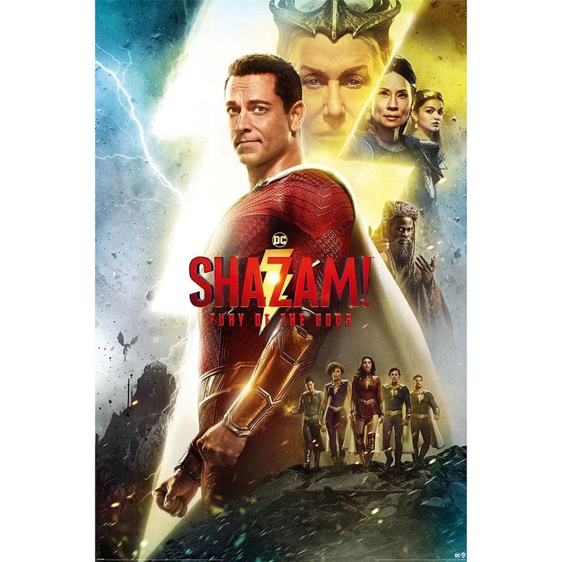 Foto van Poster shazam! fury of the gods 61x91,5cm