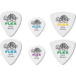 Foto van Dunlop pvp-flex tortex flex variety pack plectrumset (6 stuks)