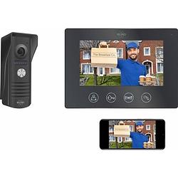 Foto van Elro dv50 ip wifi deur intercom - met 7 inch kleurenscherm - bekijken en communiceren via app