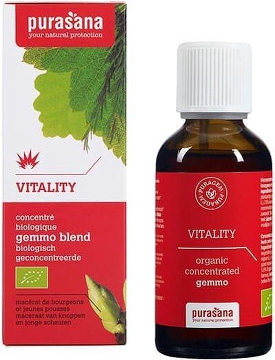 Foto van Purasana puragem vitality bio 50ml