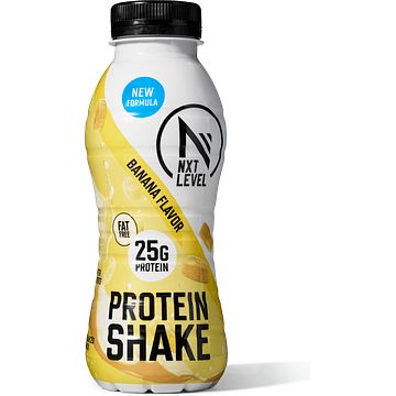 Foto van Nxt level proteine shake banaan 330ml bij jumbo