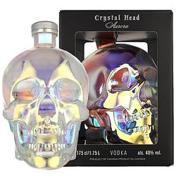 Foto van Crystal head aurora limited edition 1,75ltr wodka + giftbox