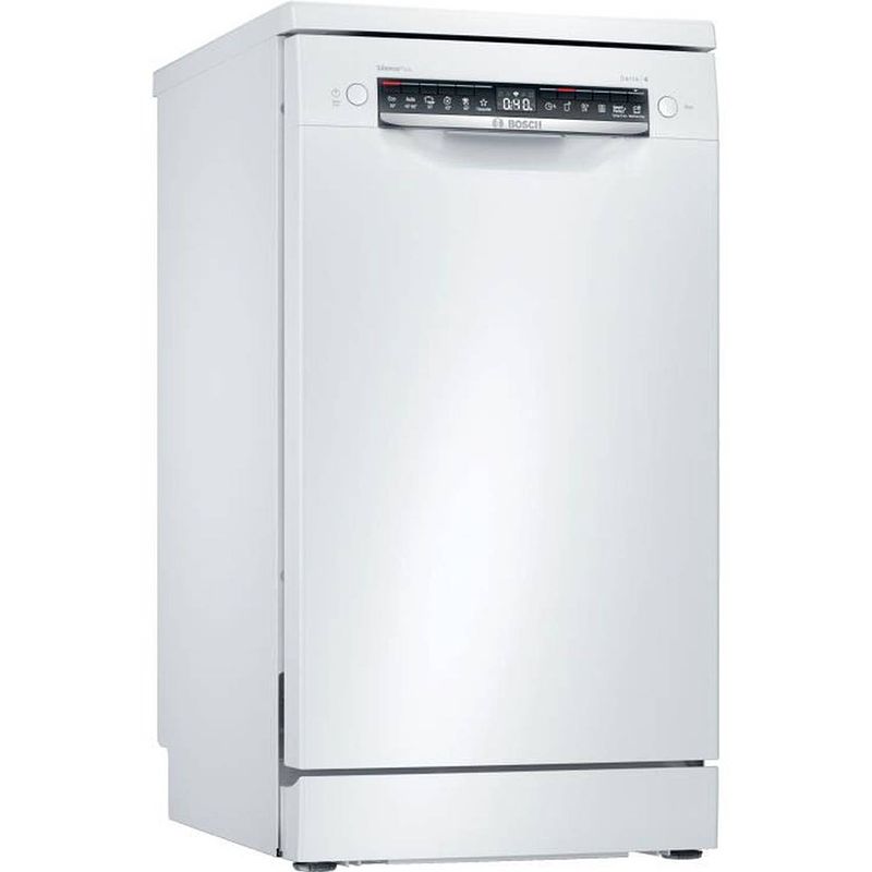 Foto van Vaatwasser gratis pose bosch sps4hmw61e ser4 - 10 caits - inductie - l45cm - home connect - 44 db - wit