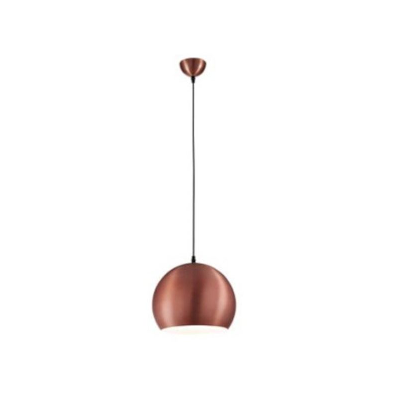 Foto van Trio hanglamp bobby 28 x 130 cm e27 nikkel 60w roségoud