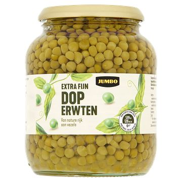 Foto van Jumbo doperwten extra fijn 680g