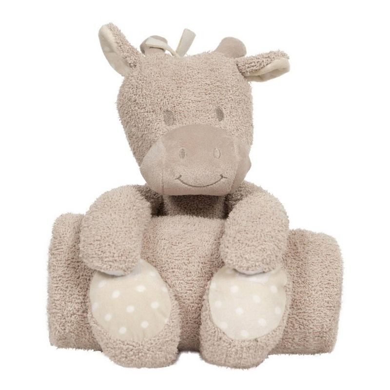 Foto van Bo jungle b-plush toy knuffel met deken senna de giraffe