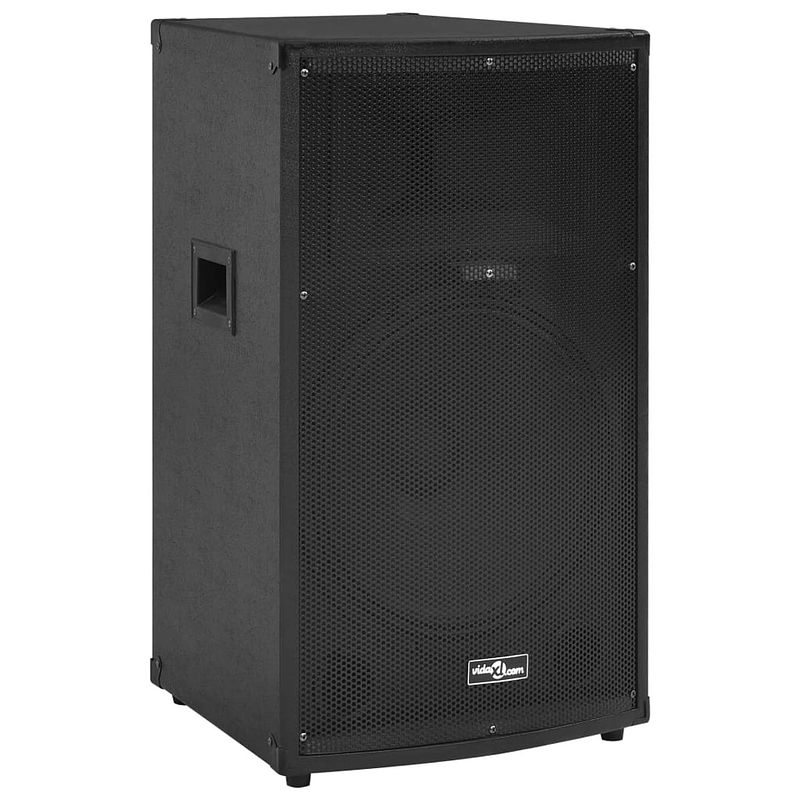 Foto van Vidaxl hifi-podiumluidspreker passief 1200 w 43x43x75 cm zwart