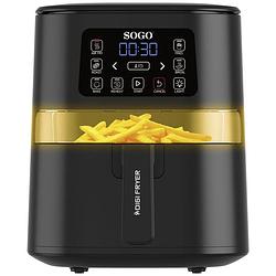 Foto van Sogo human technology airfryer 1600 w max. heteluchtfunctie, met display