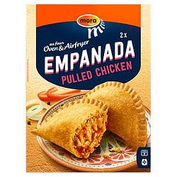 Foto van Mora oven & airfryer empanada pulled chicken 2 x 70g bij jumbo