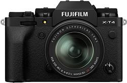 Foto van Fujifilm x-t4 zwart + xf 18-55mm f/2.8-4.0 r lm ois