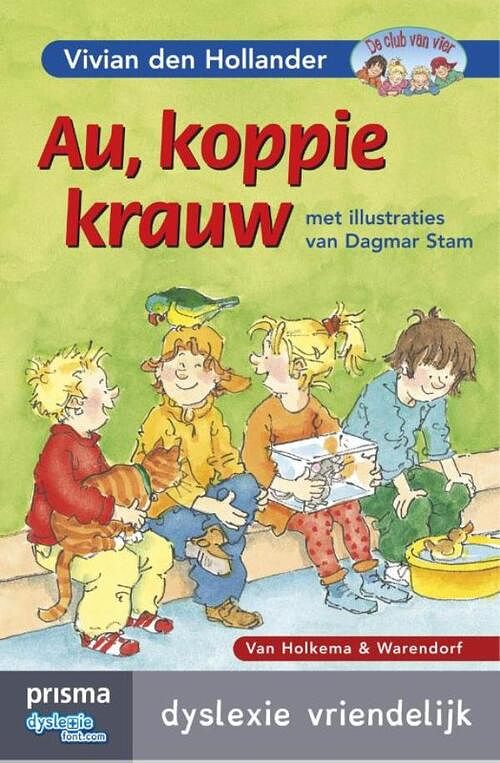 Foto van Au, koppie krauw - vivian den hollander - ebook (9789000334056)