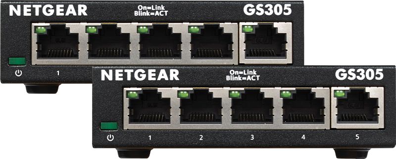 Foto van Netgear gs305 v3 duo pack