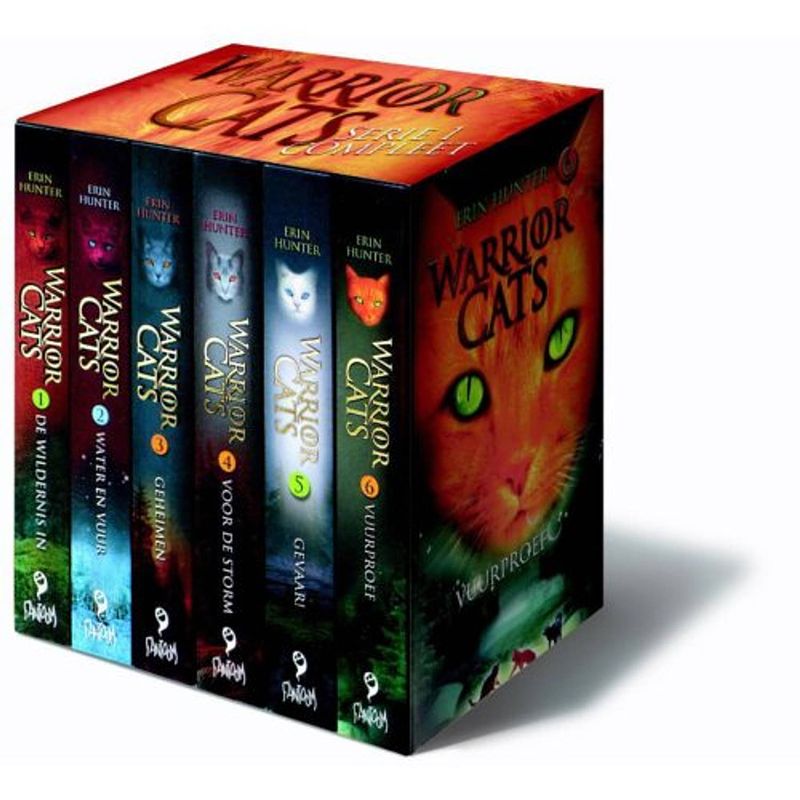 Foto van Cadeaubox warrior cats - 6 delen van serie 1