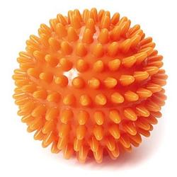Foto van Wonder core spiky massage bal - oranje - 6 cm
