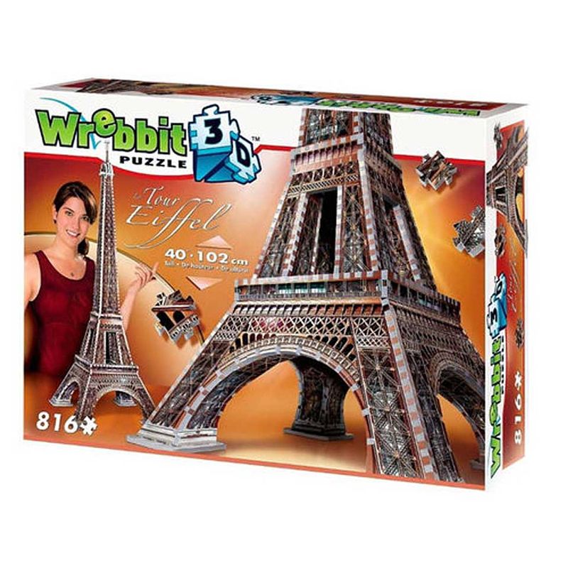 Foto van Wrebbit eiffeltoren 3d puzzel 816 stukjes