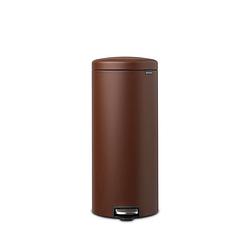 Foto van Brabantia newicon pedaalemmer 30 liter mineral cosy brown