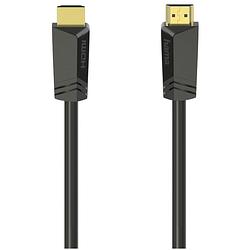 Foto van Hama high speed hdmi-kabel, connector - connector, 4k, ethernet, verguld 7,5 m hdmi kabel